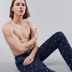 Printed Jersey Pyjama Trousers | Lacoste Mens