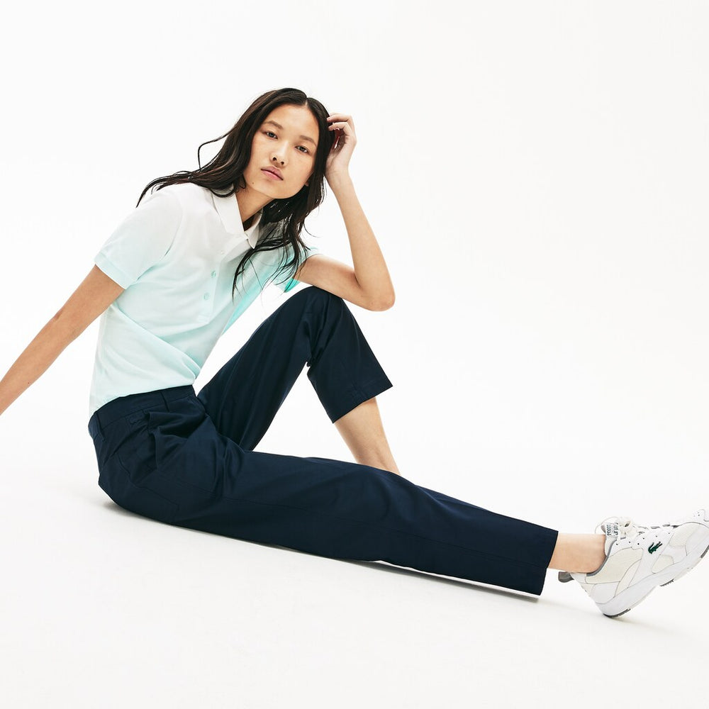 Wo Relaxed Fit Cotton Chinos | Lacoste Womens