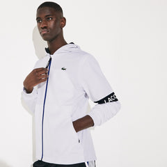 SPORT Water-Resistant Hooded Zip-Up Jacket | Lacoste Mens