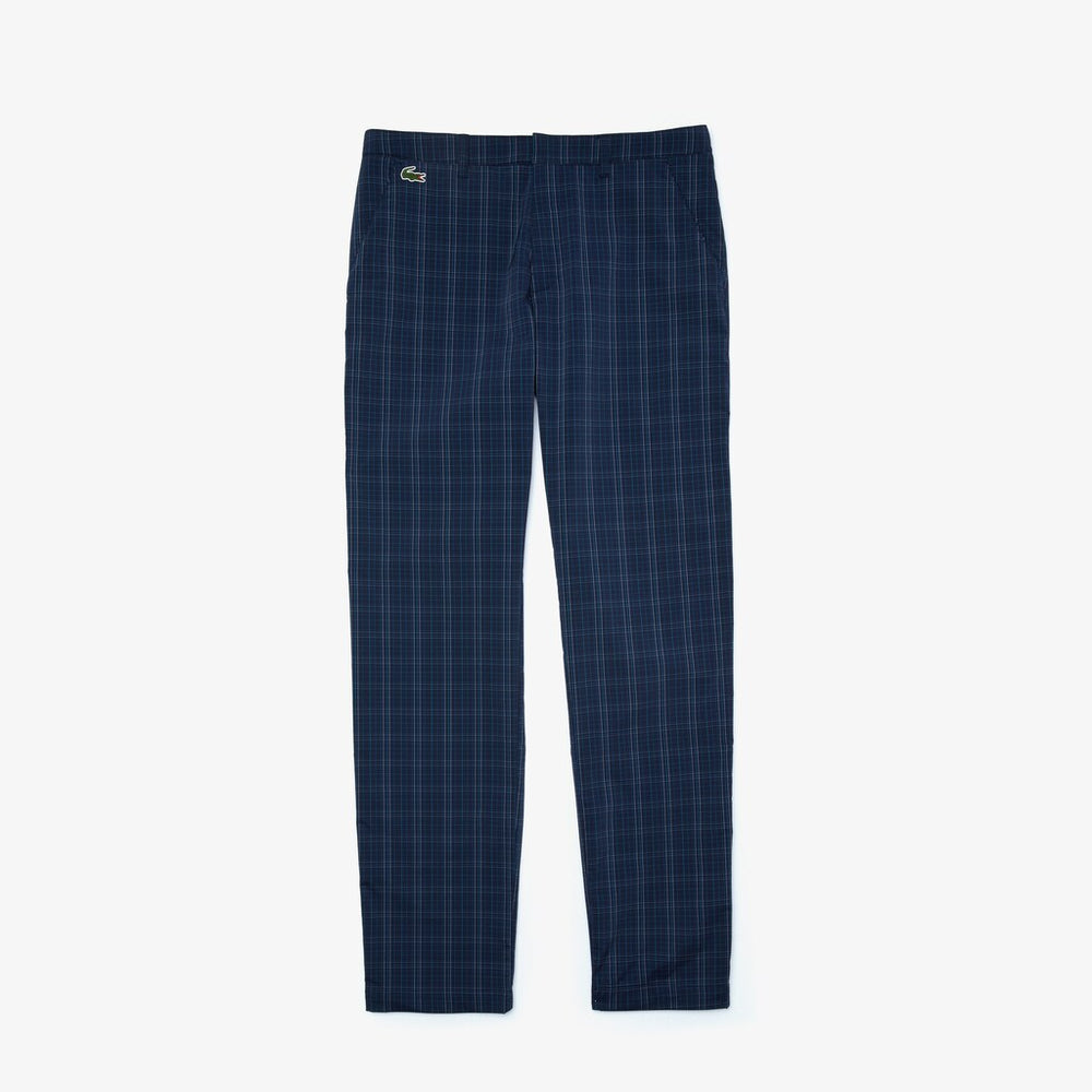 SPORT Checked Stretch Golf Pants | Lacoste Mens