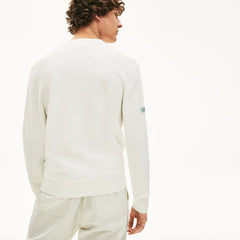 Band Design Heritage Knit Sweater | Lacoste Mens