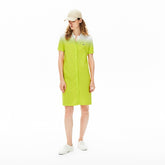 Wo Made in France Cotton Piqué Polo Dress | Lacoste Womens