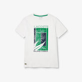 SPORT Roland Garros Plant Print T-shirt | Lacoste Mens