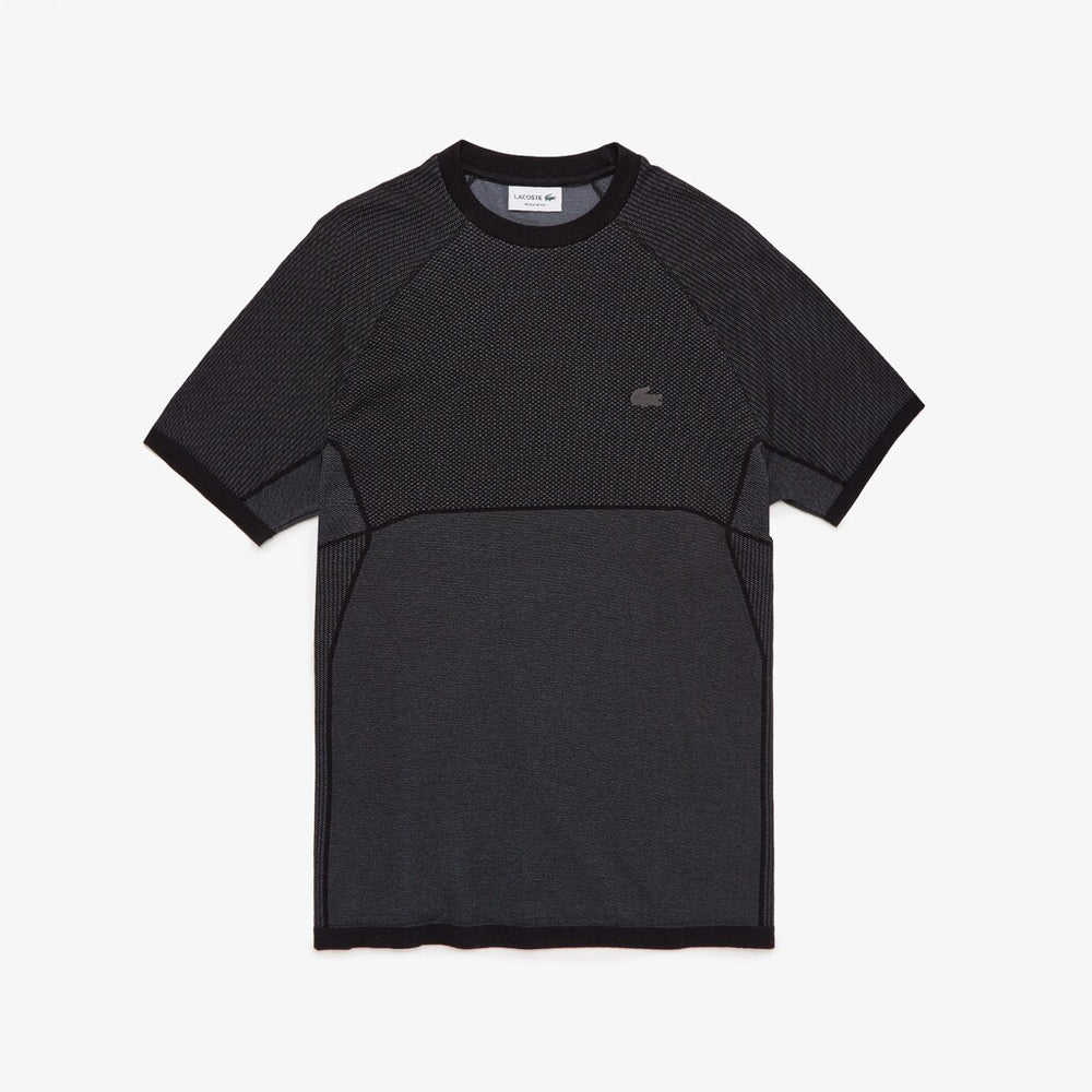 MOTION Regular Fit Jacquard T-shirt | Lacoste Mens