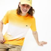 Made in France Cotton Piqué Cotton Crew Neck T-shirt | Lacoste Mens