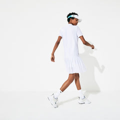 Wo SPORT Roland Garros Pleated Polo Dress | Lacoste Womens