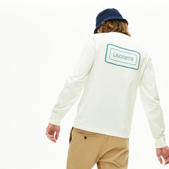 Reflective Croc Regular Fit Cotton T-shirt | Lacoste Mens
