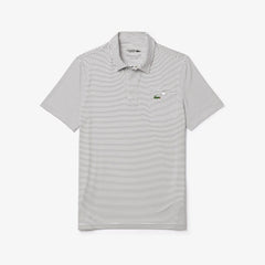 SPORT Breathable Striped Golf Polo Shirt | Lacoste Mens