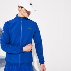 SPORT Novak Djokovic Textured Zip Jacket | Lacoste Mens