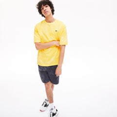 LIVE Loose Fit Tie-Dye Cotton Jersey T-shirt | Lacoste Mens
