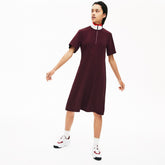 Wo Flared Zip-Up Polo Dress | Lacoste Womens