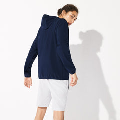 SPORT Water-Resistant Foldable Ultra-Light Zip Golf Jacket | Lacoste Mens