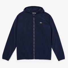 SPORT Water-Resistant Foldable Ultra-Light Zip Golf Jacket | Lacoste Mens