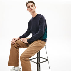 Contrast Effects Knit Sweater | Lacoste Mens
