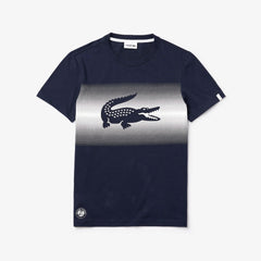 SPORT Roland Garros Croc-Print T-Shirt | Lacoste Mens