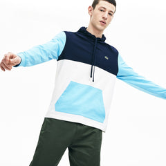 Relaxed Fit Colorblock Hooded T-shirt | Lacoste Mens
