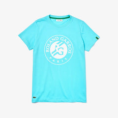 Wo SPORT Roland Garros Logo T-Shirt | Lacoste Womens