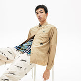 LIVE Lightweight Cargo Shirt | Lacoste Mens