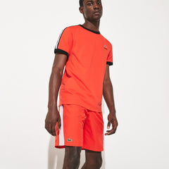 SPORT Contrast Bands Lightweight Tennis Shorts | Lacoste Mens