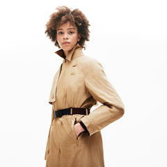 Wo Contrast Belt Trench Coat | Lacoste Womens