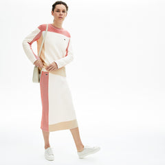 Wo Colorblock Pencil Skirt | Lacoste Womens