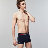 Pack Of 3 Iconic Boxer Briefs With Three-Tone Waistband | Lacoste Mens