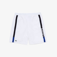 SPORT Branded Contrast Striped Light Shorts | Lacoste Mens