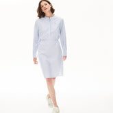Wo Cotton Shirt Dress | Lacoste Womens