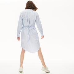 Wo Cotton Shirt Dress | Lacoste Womens