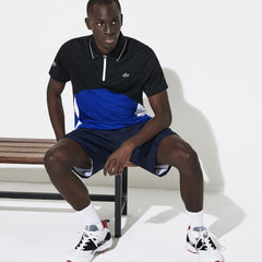 SPORT Ultra-Dry Piqué Zip Tennis Polo Shirt | Lacoste Mens