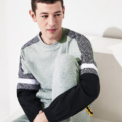 SPORT Print-Block Sweatshirt | Lacoste Mens