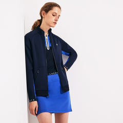 Wo SPORT Lightweight Neoprene Tennis Zip-Up | Lacoste Womens