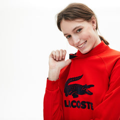 Wo Printed Fleece Sweatshirt | Lacoste Womens