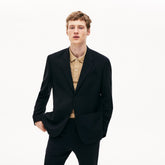 Straight-Cut Wool Jacket | Lacoste Mens