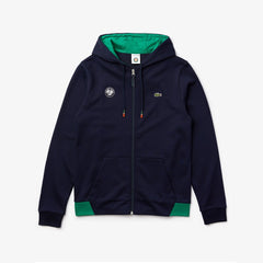 SPORT Roland Garros Hooded Zip-Up Sweatshirt | Lacoste Mens