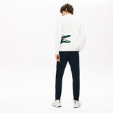 Pleated Cotton-Silk Track Pants | Lacoste Mens