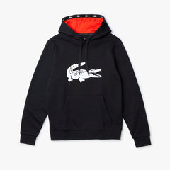 SPORT Oversize Croc Fleece Hoodie | Lacoste Mens