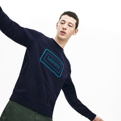 Motion Regular Fit Crew Neck Cotton Sweatshirt | Lacoste Mens