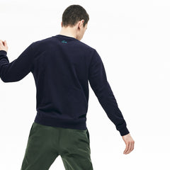 Motion Regular Fit Crew Neck Cotton Sweatshirt | Lacoste Mens