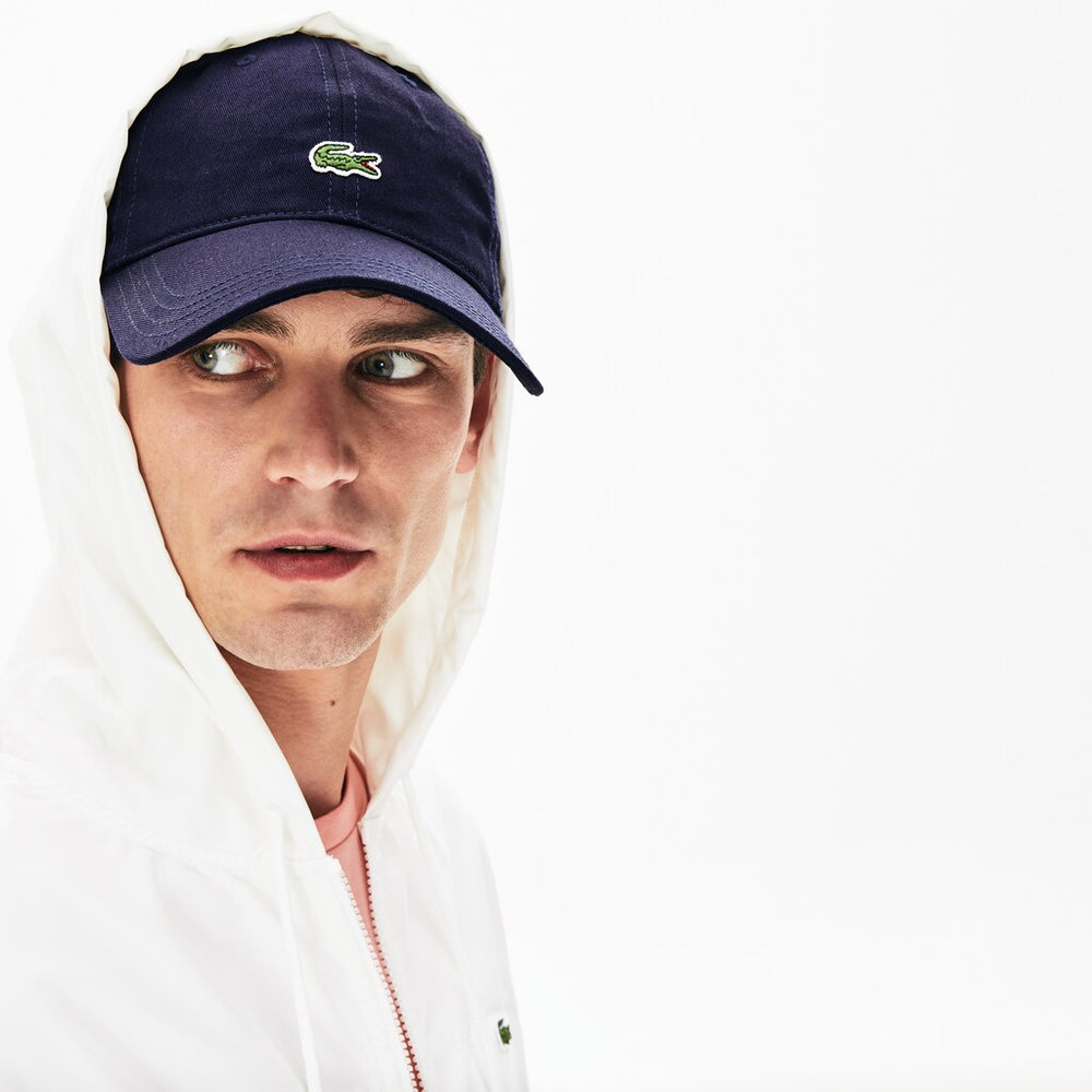 Contrast- Strap Cotton Twill Cap | Lacoste Mens