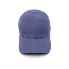 Crocodile-Print Cotton Piqué Cap | Lacoste Mens
