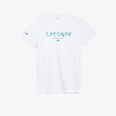 Wo SPORT Miami Open Print Breathable T-shirt | Lacoste Womens