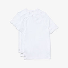 3 Pack of Plain T-Shirts | Lacoste Mens