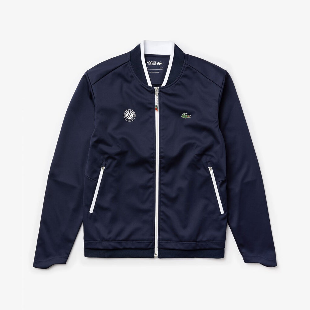 SPORT Roland Garros Piqué Zip-Up Jacket | Lacoste Mens