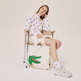 Unisex Lacoste x Jean-Michel Tixier Oversize Croc Tote | Lacoste Mens