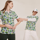 Unisex Lacoste x Jeremyville Print Regular Fit Piqué Polo Shirt | Lacoste Mens|Womens