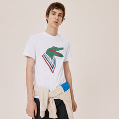 Lacoste x Jean-Michel Tixier Graphic T-shirt | Lacoste Mens|Womens
