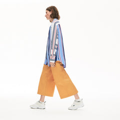 Wo Striped Long Flowing Shirt | Lacoste Womens