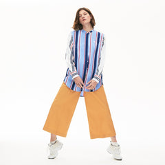Wo Striped Long Flowing Shirt | Lacoste Womens