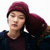 Unisex LIVE Signature Embroidered Cashmere-Blend Beanie | Lacoste Mens